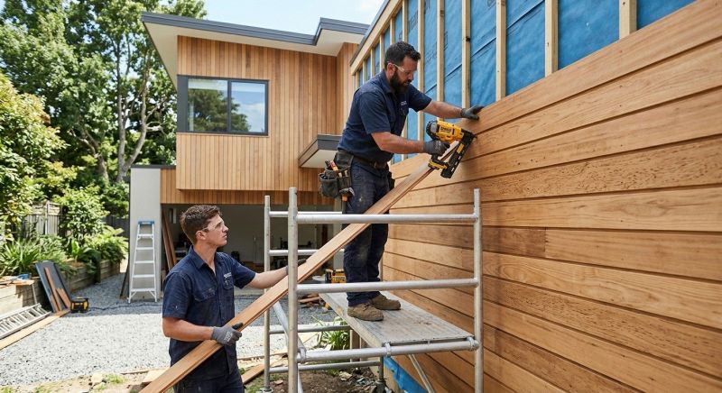 Wood Cladding Installation in Addison County, VT