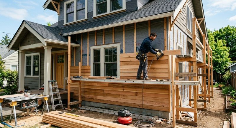Wood Siding Replacement in Brandon, VT