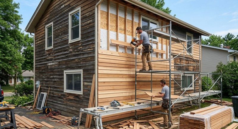 Wood Siding Replacement in Bristol, VT