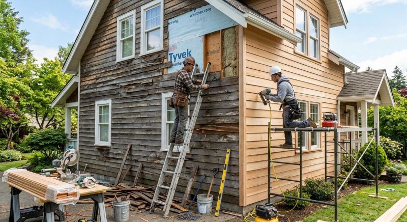 Wood Siding Replacement in Addison County, VT